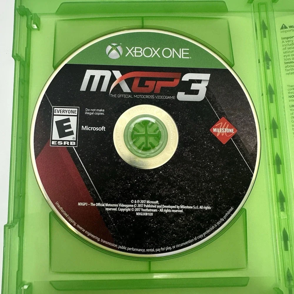 MXGP3 Official Motocross Videogame Xbox One Racing Original Case & Disc